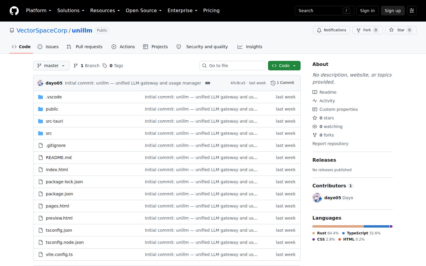 unillm repository on GitHub